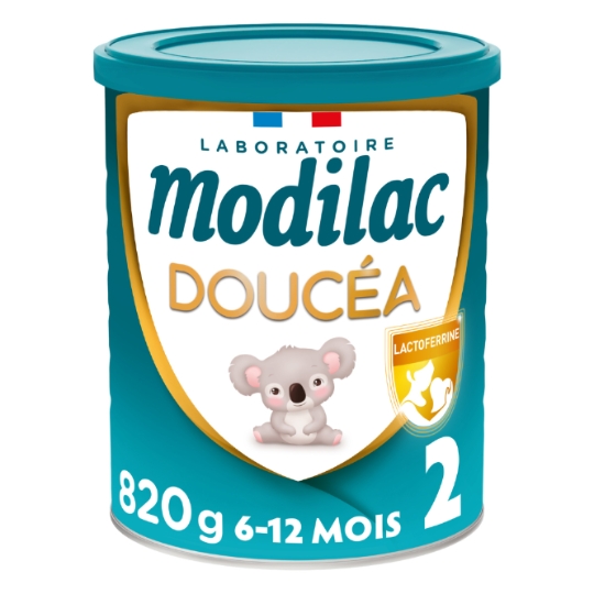 Lait bébé en poudre 2ème âge Dès 6 Mois Doucéa Lf+ 2 MODILAC