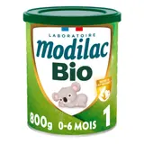 Lait bébé en poudre 1er âge Dès La Naissance Bio Lf+ 1 MODILAC