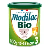 Lait bébé en poudre 3ème âge Dès 12 Mois Bio+ Croissance MODILAC