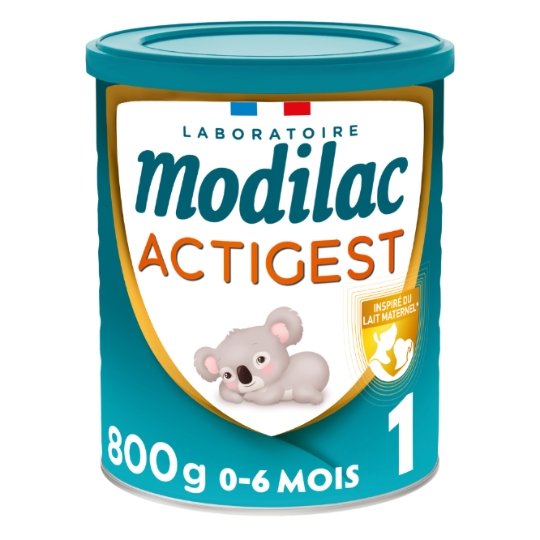 Lait bébé en poudre 1er âge Dès La Naissance Actigest Lf+ 1 MODILAC
