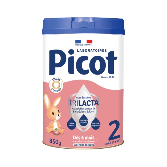 Lait bébé en poudre 2ème âge Dès 6 Mois PICOT