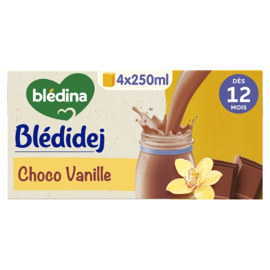 Céréales bébé dès 12 mois Choco Vanille Croissance Blédidej BLEDINA