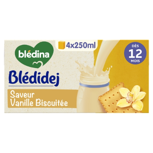 Céréales bébé dès 12 mois Biscuité Vanille Croissance Blédidej BLEDINA