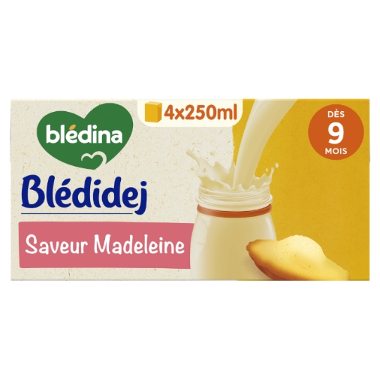 Céréales bébé dès 9 mois Saveur Madeleine Blédidej BLEDINA
