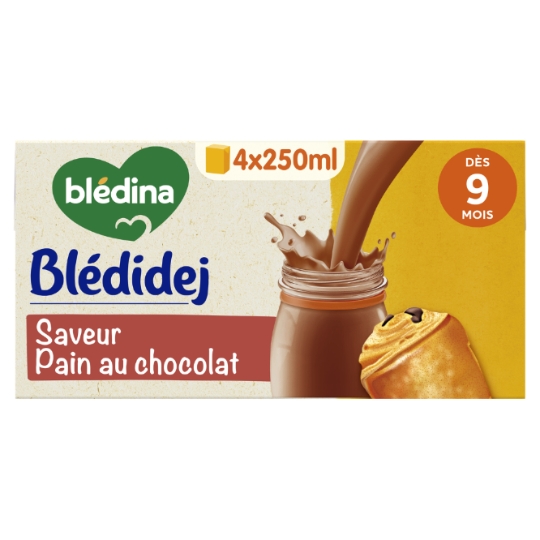 Céréales bébé dès 9 mois Pain au chocolat Blédidej BLEDINA