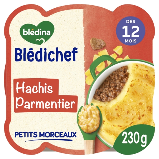 Plat bébé dès 12 mois Hachis Parmentier Blédichef BLEDINA