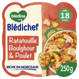 Plat bébé dès 18 mois Ratatouille Boulghour et Poulet Blédichef BLEDINA