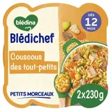Plat bébé dès 12 mois Couscous Blédichef BLEDINA