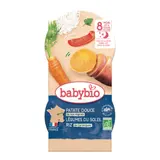 Plat bébé du soir dès 8 mois Légumes du soleil BABYBIO