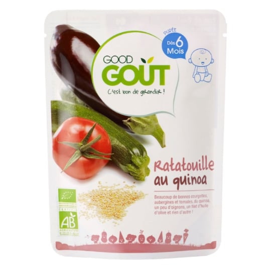 Plat bébé dès 6 mois Ratatouille Quinoa Good Gout GOOD GOUT