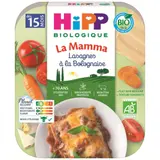 Plat bébé dès 15 mois Lasagnes à la bolognaise Bio La Mamma HIPP BIOLOGIQUE