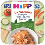 Plat bébé dès 15 mois Lasagnes Petits légumes Saumon La Mamma HIPP BIOLOGIQUE