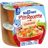 Plat bébé dès 8 mois Couscous P'tite recette NATURNES