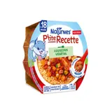 Plat Bébé Dès 18 mois Moyens Morceaux Couscous Végétal P'tite Recette NATURNES