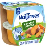 Purée de Légumes Patates Douces pour Bébé Dès 4 Mois NATURNES