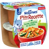 Plat Complet Tajine Végétal au Quinoa pour Bébé Dès 8 Mois NATURNES
