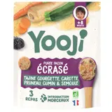 Plat bébé Dès 8 mois Purée Morceaux Ecrasés Tajine Bio YOOJI
