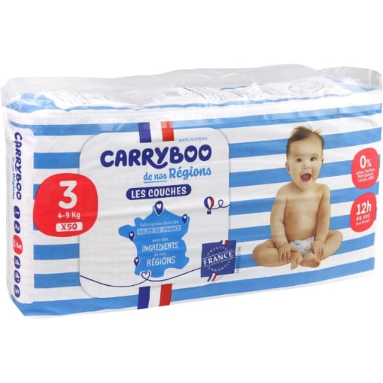 Couches Bébé Taille 3 4-9kg CARRYBOO