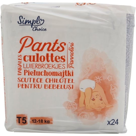 Couches-Culottes Taille 5 12-18kg SIMPL