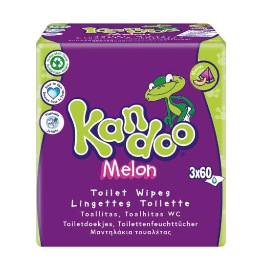 Lingettes bébé Nettoyantes Intime Melon KANDOO