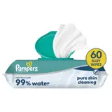 Lingettes pour Bébé 99% d'Eau PAMPERS