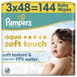 Lingettes Bébé Aqua Soft Touch PAMPERS