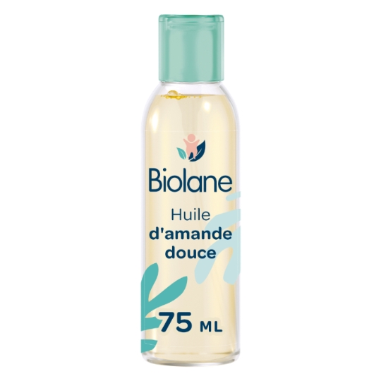 Huile pour bébé Corps et Bain A l'Amande Douce BIOLANE