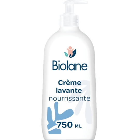 Crème lavante bébé Nourrissante Corps et Cheveux Peaux Sensibles BIOLANE