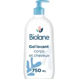 Gel douche bébé Corps et Cheveux 2 en 1 Doux Peaux Sensibles BIOLANE