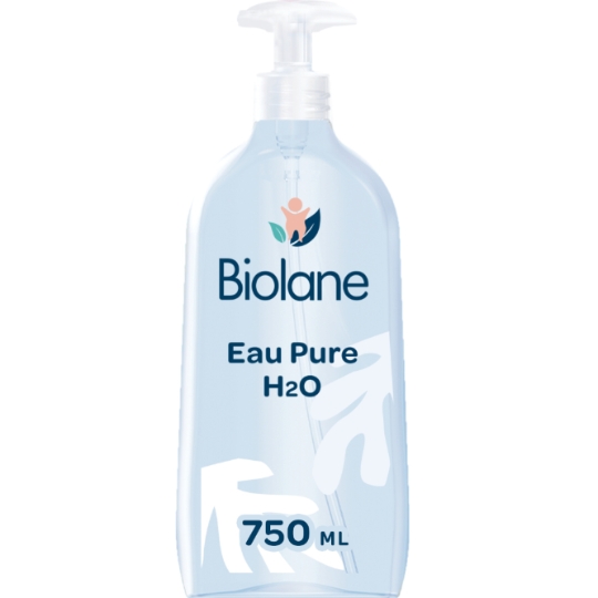 Eau nettoyante bébé Visage Corps et Siège Sans rinçage BIOLANE