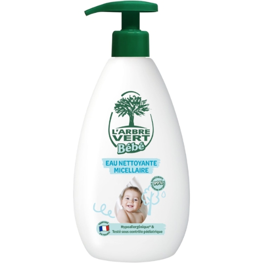 Eau Nettoyante Micellaire L'ARBRE VERT BEBE