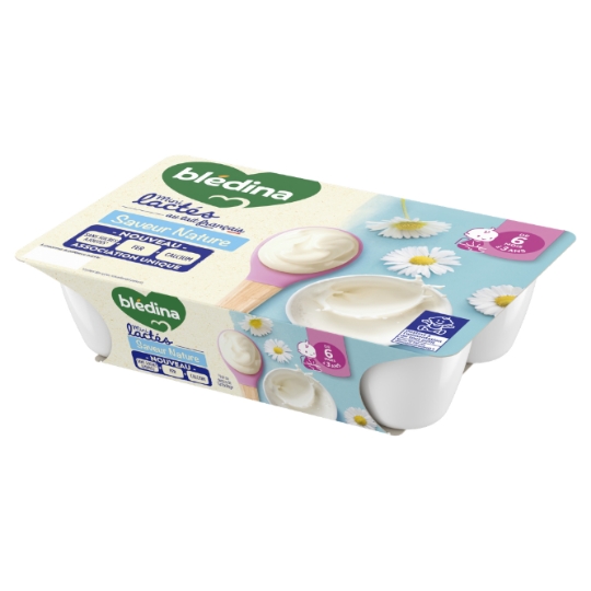 Dessert lacté bébé dès 6 mois Nature Mini Lactés BLEDINA