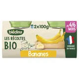 Purée de Fruits Bébé Banane dès 4/6 mois BLEDINA
