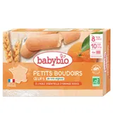 Biscuits Bébé dès 8 mois saveur Orange Boudoirs Babybio BABYBIO