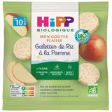 Biscuits Bébé dès 10 mois Galette riz pomme Bio Croissance Mon goûter plaisir HIPP BIOLOGIQUE