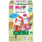 Compote bébé dès 6 mois Fruits Bio HIPP BIOLOGIQUE
