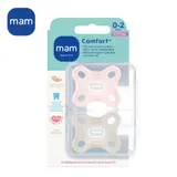 Sucettes Silicone 0M+ Rose Comfort MAM BABY