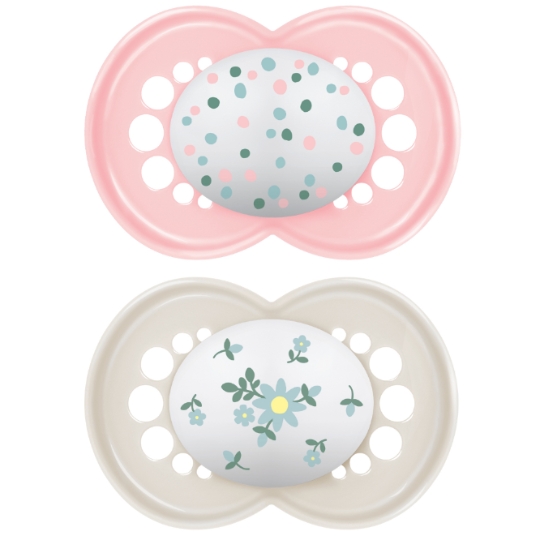 Sucettes Silicone Anatomique 18M+ MAM BABY