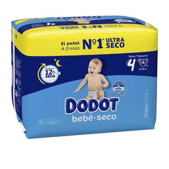 Couches Dodot Etapas 4 78 Unités DODOT