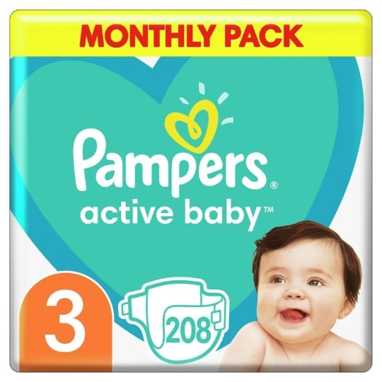 Couches Jetables Pampers S3 3 PAMPERS