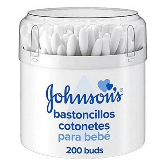 Cotons-tiges Baby Johnson's (200 Pcs) JOHNSON'S