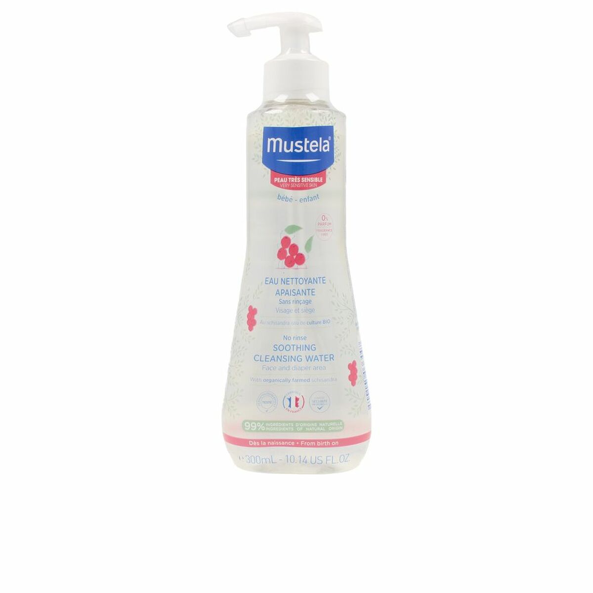 Eau Nettoyante Sans Rinçage Pour Bébé Mustela   300 Ml MUSTELA