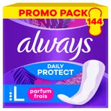 Protèges-Slips Daily Protect Long Parfum Frais ALWAYS