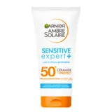 Crème solaire Lait Corps Spf 50+ Hypoallergénique Peau Sensible GARNIER