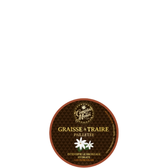 Graisse à traire Corps Pailletée Intensifie Le Bronzage Hydrate Sans Filtre Solaire COMPTOIR DES MONOI