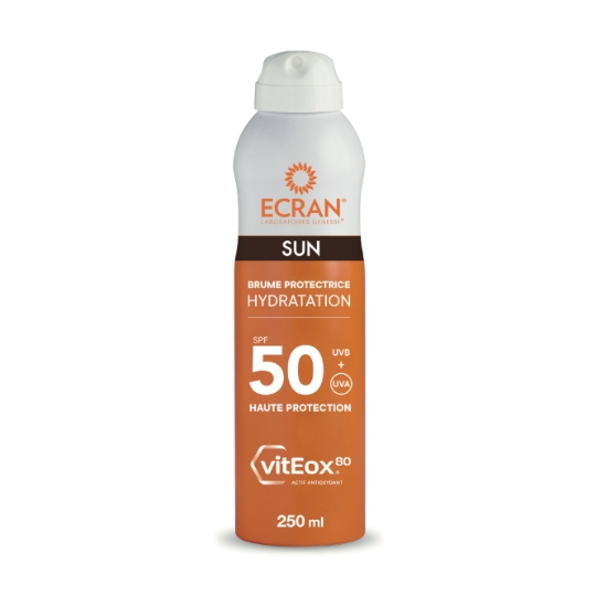 Brume Solaire Corps Visage Spf 50+ Très Haute Protection Hydratation ECRAN LABORATOIRES GENESSE