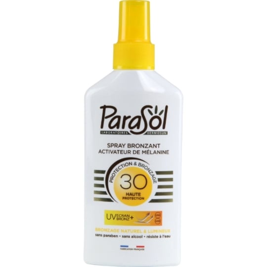 Brume solaire Corps Spf 30 Activateur de Bronzage PARASOL