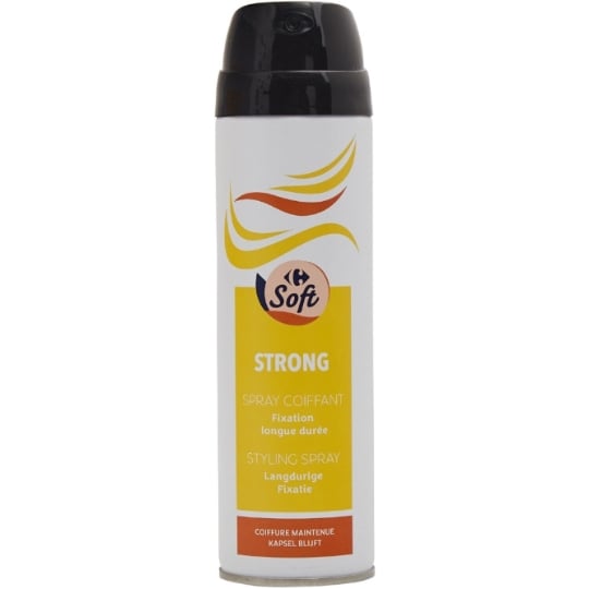 Spray Coiffant Fixation Forte CARREFOUR SOFT