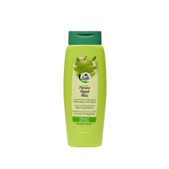 Shampoing Très doux pour Cheveux gras Pomme CARREFOUR SOFT
