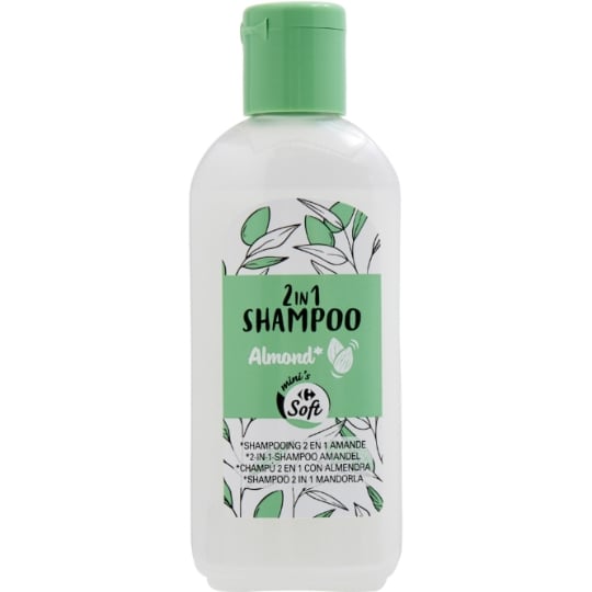 Shampoing 2en1 A L Huile D Amande Douce Pour Tous Types De Cheveux CARREFOUR SOFT
